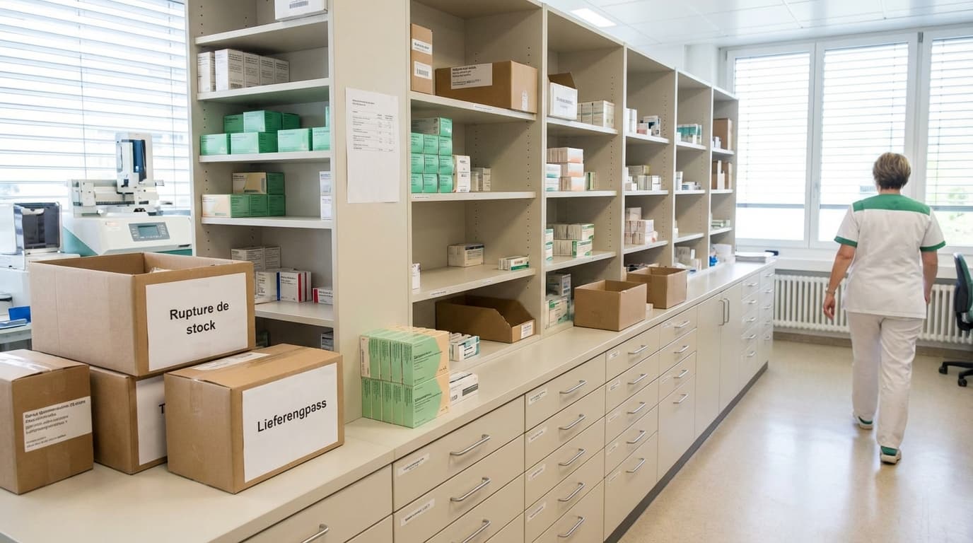 Pénuries de médicaments en Europe : causes et risques en Suisse